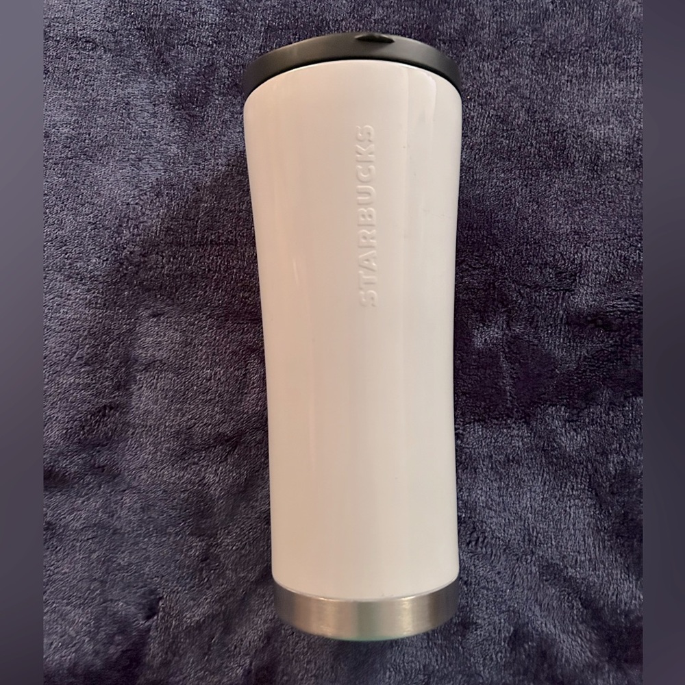 StarBucks Tumbler White/Green